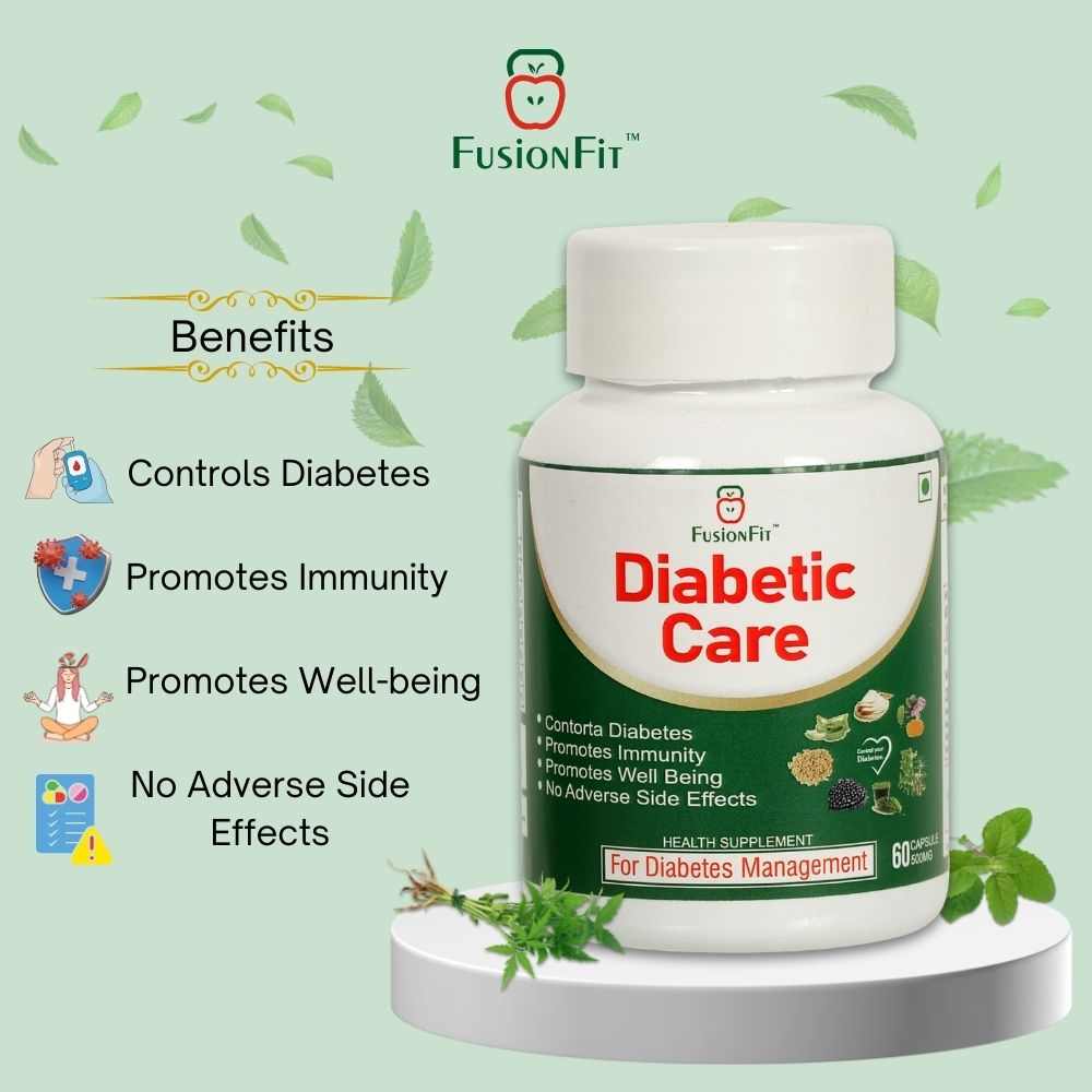 Diabetes Care 60 Capsule (500mg) Pack of 1