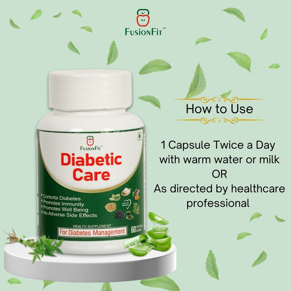 Diabetes Care 60 Capsule (500mg) Pack of 1