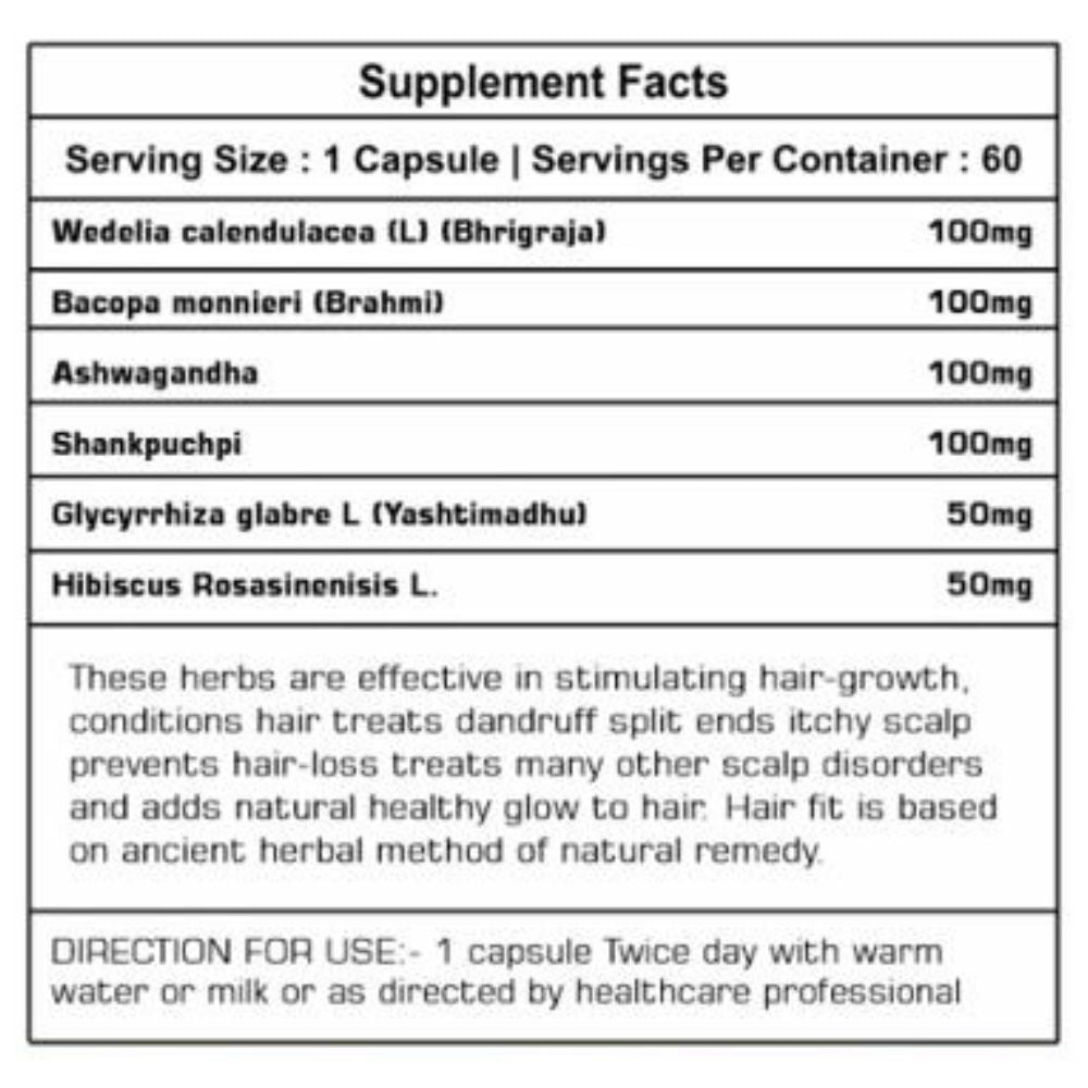 Hair Care Capsules 60 Capsule (500mg) Pack of 1