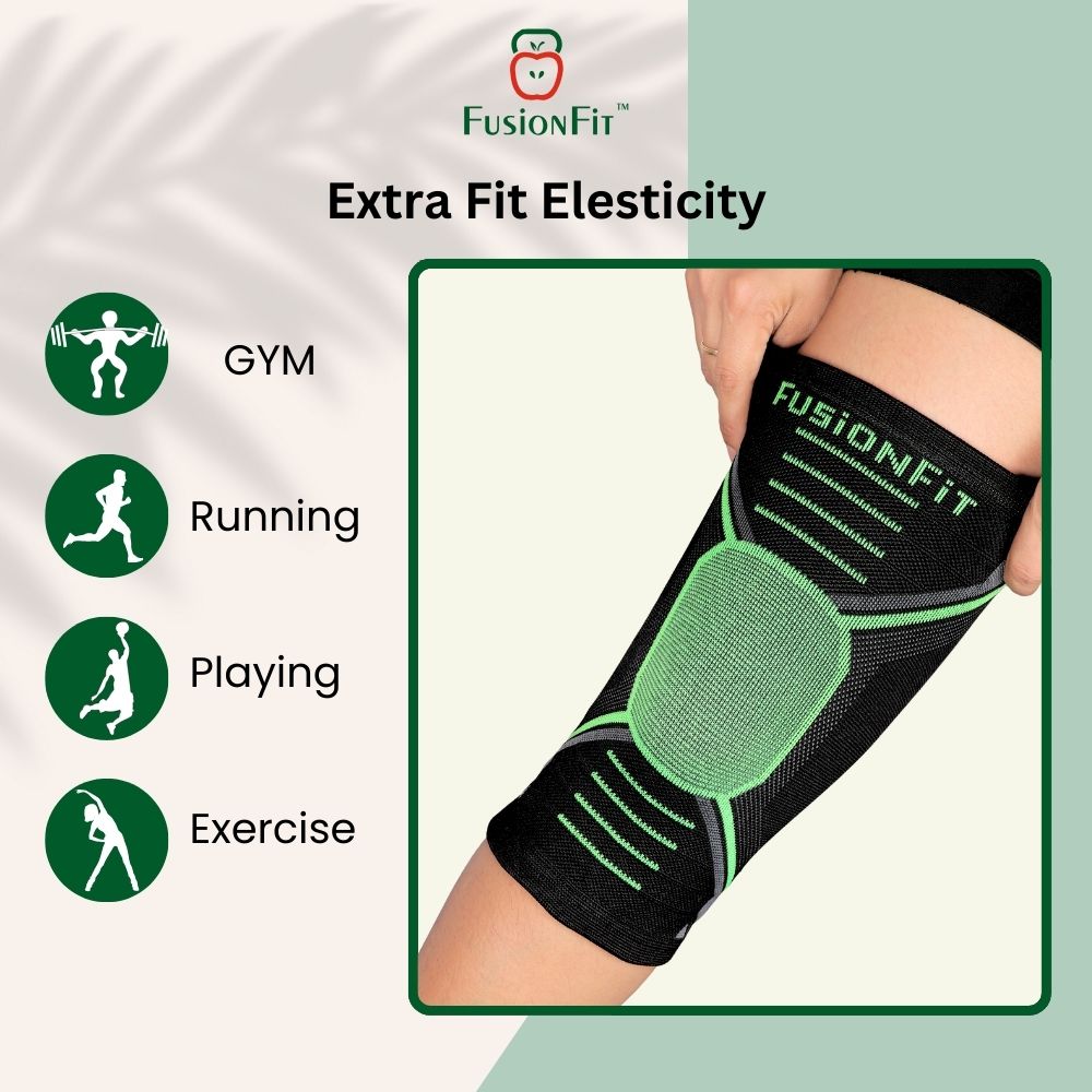 Knee Support For Men & Women (Green)