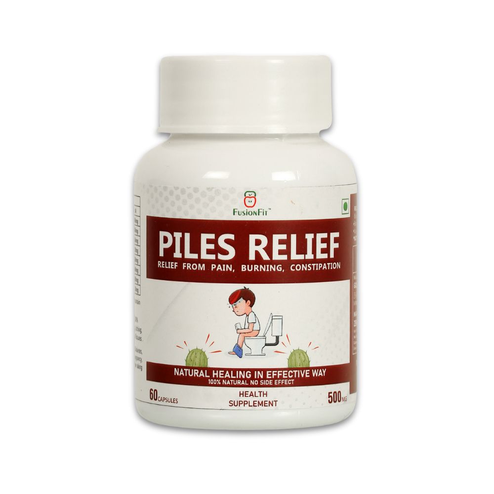 Piles(Bavasir) Relief 60 Capsule (500mg) Pack of 1