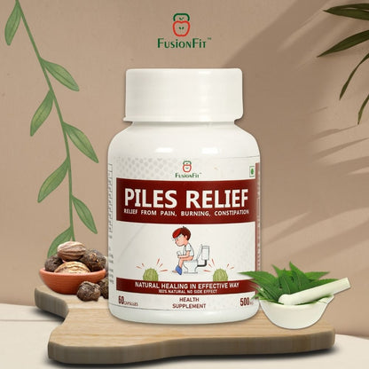 Piles(Bavasir) Relief 60 Capsule (500mg) Pack of 1