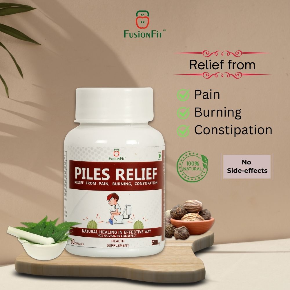 Piles(Bavasir) Relief 60 Capsule (500mg) Pack of 1