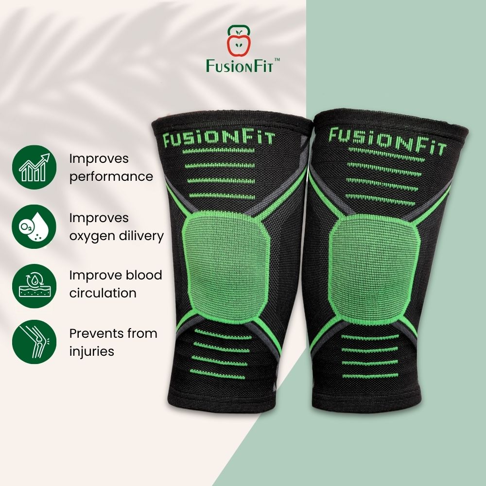 Knee Support For Men & Women (Green)